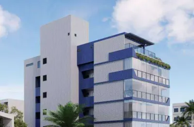 Flat com 1 dormitório à venda, 21 m² por r$ 290.000,00 - intermares - cabedelo/pb