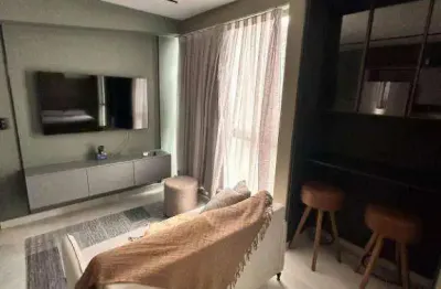 Studio com 1 dormitório para alugar, 29 m² por r$ 3.230/mês - tambaú - joão pessoa/pb