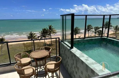 lindo Flat vista mar, com projetados com 1 dormitório à venda, 27 m² por R$ 449.000 - Intermares - Cabedelo/PB