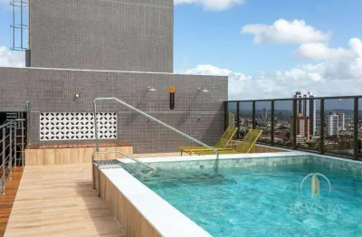 Apartamento com 1 dormitório à venda, 27 m² por r$ 309.900,00 - tambauzinho - joão pessoa/pb