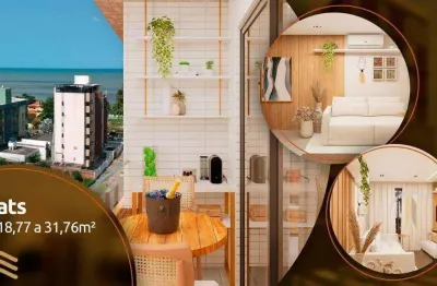 Flat com 1 dormitório à venda, 24 m² por r$ 318.265,00 - bessa - joão pessoa/pb