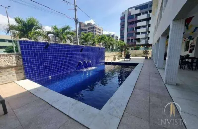 Studio com 1 dormitório para alugar, 22 m² por r$ 2.000,01/mês - intermares - cabedelo/pb