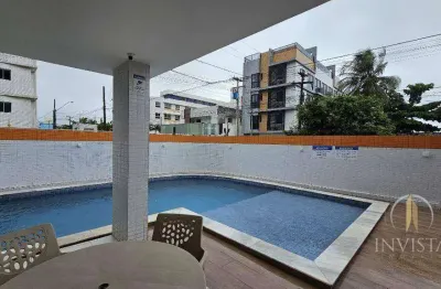 Apartamento com 2 dormitórios à venda, 60 m² por r$ 540.000,00 - bessa - joão pessoa/pb