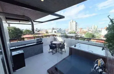 Cobertura com 2 dormitórios à venda, 66 m² por r$ 680.000,00 - bessa - joão pessoa/pb
