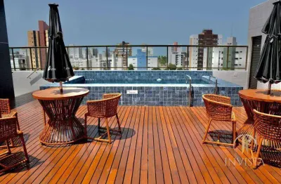 Flat com 1 dormitório à venda, 23 m² por r$ 323.000,00 - intermares - cabedelo/pb