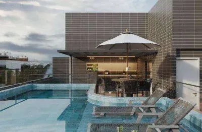 Flat com 1 dormitório à venda, 25 m² por r$ 238.000,00 - loteamento bela vista - cabedelo/pb