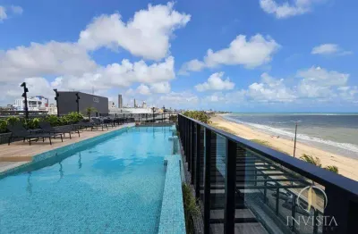Flat com 1 dormitório à venda, 29 m² por r$ 570.000,00 - jardim oceania - joão pessoa/pb