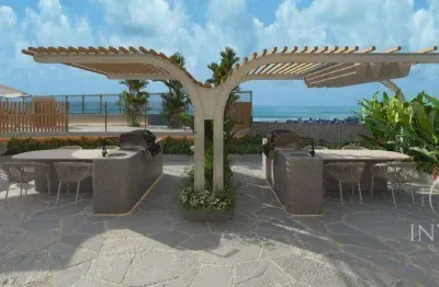Apartamento com 2 dormitórios à venda, 29 m² por r$ 415.000,00 - bessa - joão pessoa/pb