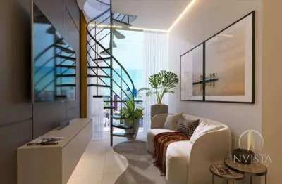 Apartamento duplex com 2 dormitórios à venda, 119 m² por r$ 701.939,35 - intermares - cabedelo/pb