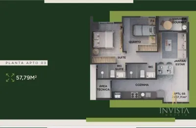 Apartamento com 2 dormitórios à venda, 57 m² por r$ 420.865,73 - intermares - cabedelo/pb