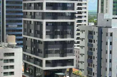 Flat com 1 dormitório à venda, 30 m² por r$ 350.000,00 - manaíra - joão pessoa/pb