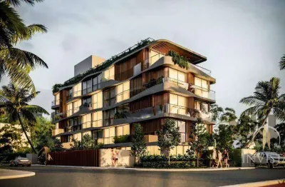 Flat com 1 dormitório à venda, 15 m² por r$ 415.994,03 - cabo branco - joão pessoa/pb