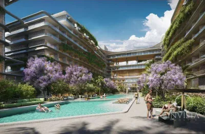 Flat com 1 dormitório à venda, 29 m² por r$ 530.000,00 - ponta de campina - cabedelo/pb