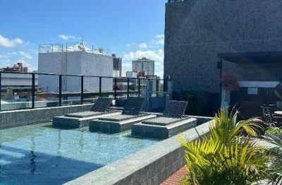 Flat com 1 dormitório à venda, 20 m² por r$ 430.000,00 - bessa - joão pessoa/pb