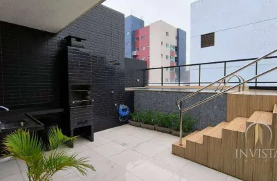 Cobertura com 3 dormitórios para alugar, 87 m² por r$ 6.500,02/mês - intermares - cabedelo/pb