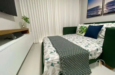 Lindo apartamento de 1 quarto, área total 50m2 (incluindo varanda), tipo flat, a poucos metros do mar do bessa, e perto de .tudo que se precisa