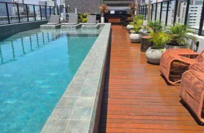 Studio com 1 dormitório para alugar, 21 m² por r$ 2.700,01/mês - bessa - joão pessoa/pb