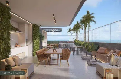 Apartamento com 2 dormitórios à venda, 56 m² por r$ 504.743,10 - intermares - cabedelo/pb