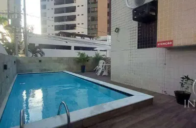 Apartamento com 3 dormitórios para alugar, 70 m² por r$ 3.350,01/mês - tambaú - joão pessoa/pb