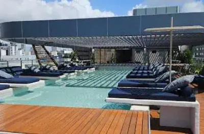 Flat com 1 dormitório à venda, 19 m² por r$ 470.000,00 - jardim oceania - joão pessoa/pb