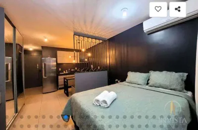 Vendo, super flat já rentabilizando!  no bessa, lindo e moderno flat 33m2, todo mobiliado e com projeto arquitetônico.
