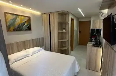 Flat com 1 dormitório à venda, 21 m² por r$ 300.000,00 - intermares - cabedelo/pb