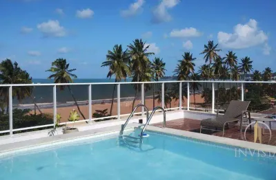 Apartamento com 2 dormitórios à venda, 70 m² por r$ 850.000 - beira mar do cabo branco - joão pessoa/pb
