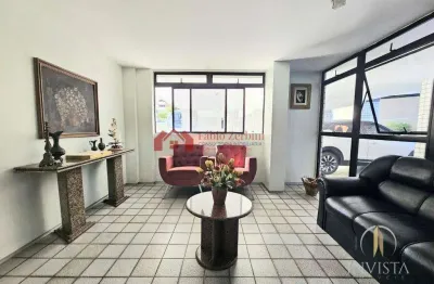 Apartamento com 3 dormitórios para alugar, 145 m² por r$ 7.100/mês - cabo branco - joão pessoa/pb