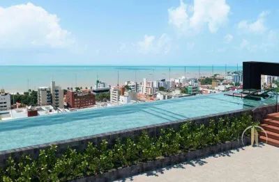 Apartamento com 2 dormitórios à venda, 60 m² por r$ 740.000,00 - manaíra - joão pessoa/pb