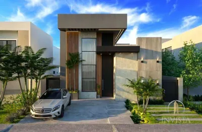 Casa alto padrão com 3 dormitórios à venda, 105 m² por r$ 920.000 - sunville residence - joão pessoa/pb