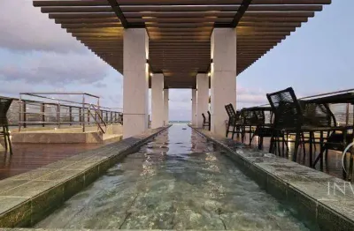 Apartamento com 1 dormitório à venda, 18 m² por r$ 450.000 - manaíra - joão pessoa/pb