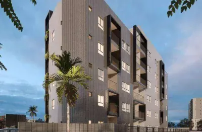 Apartamentos com 2 quartos, de 52 a 58m², preço agressivo, a partir der$ 325.000, à venda na praia de ponta de campina - pb