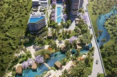 Flat com 1 dormitório à venda, 29 m² por r$ 650.000,00 - ponta de campina - cabedelo/pb