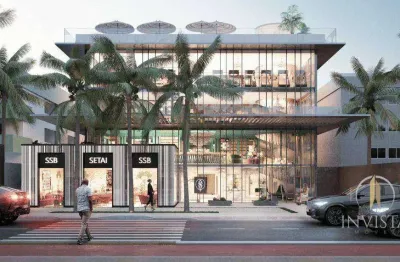 Flat com 1 dormitório à venda, 24 m² por r$ 550.000,00 - cabo branco - joão pessoa/pb