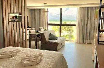 Flat com 1 dormitório à venda, 43 m² por r$ 750.000,00 - cabo branco - joão pessoa/pb