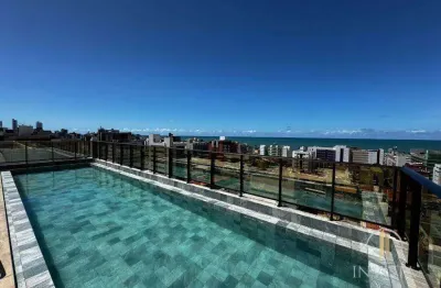 Apartamento com 2 dormitórios, 62 m² - venda por r$ 850.000,00 ou aluguel por r$ 4.500,01/mês - cabo branco - joão pessoa/pb