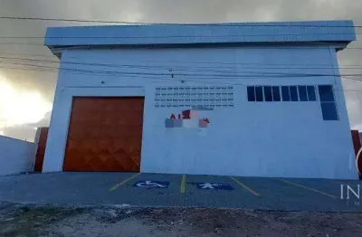 Galpão para alugar, 600 m² por r$ 20.000,00/mês - intermares - cabedelo/pb