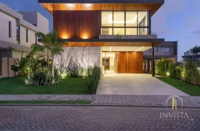 Casa com 5 suítes + home cinema à venda, 354 m² por r$ 3.900.000 - ponta de campina - cabedelo/pb