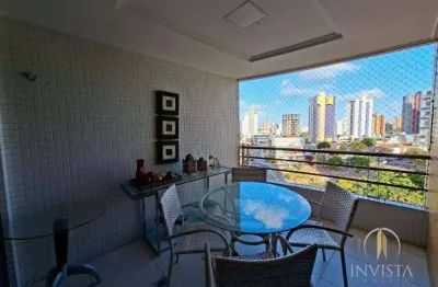 Apartamento com 4 dormitórios à venda, 164 m² por r$ 865.000,00 - manaíra - joão pessoa/pb