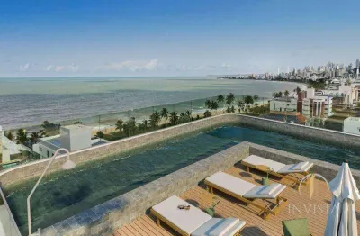 Flat com 1 dormitório à venda, 21 m² por r$ 370.000,00 - jardim oceania - joão pessoa/pb