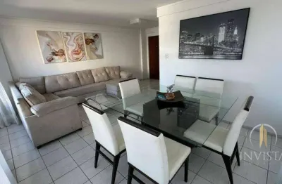 Apartamento com 3 dormitórios à venda, 117 m² por r$ 850.000,00 - cabo branco - joão pessoa/pb