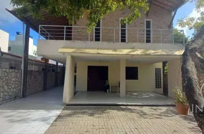 Casa com 4 dormitórios, 440 m² - venda por r$ 1.350.000,00 ou aluguel por r$ 8.000,01/mês - bessa - joão pessoa/pb