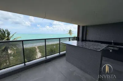 Apartamento com 3 dormitórios à venda, 147 m² por r$ 3.600.000,00 - jardim brasília - cabedelo/pb