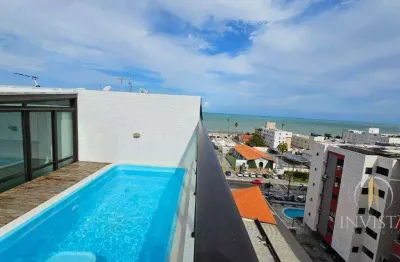 Apartamento duplex com 3 dormitórios à venda, 92 m² por r$ 730.000 - jardim oceania - joão pessoa/pb