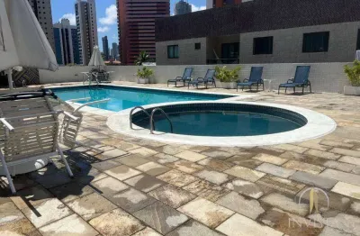 Apartamento em manaíra com 2 suites com 122 metros quadrados