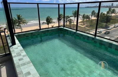 Lindo flat a beira mar de Intermares, novo e ótimo para investimento!