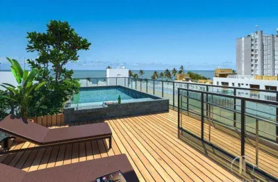 Flat com 1 dormitório à venda, 16 m² por R$ 315.000 - Cabo Branco - João Pessoa/PB