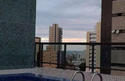 Flat com 1 quarto à venda na Rua Silvino Lopes, 220, Tambaú, João Pessoa