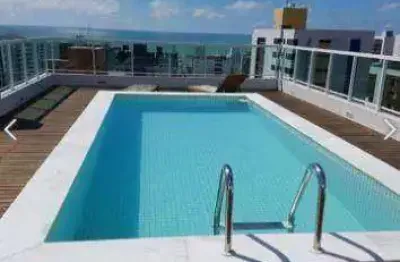 Flat com 2 dormitórios à venda, 60 m² por R$ 4.000 - Tambaú - João Pessoa/PB