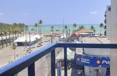 Flat com 1 dormitório EM FRENTE AO BUSTO DE TAMANDARÉ à venda, 37 m² por R$ 640.000 - Cabo Branco - João Pessoa/PB